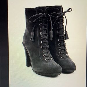 All Saints Grimsby Suede Lace-Up Boot- 39